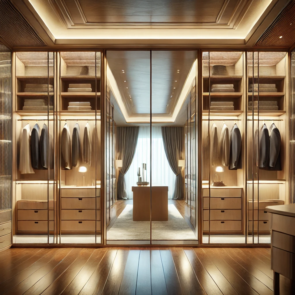 Bespoke Walk in Wardrobes in Glasgow -DC Sliding Wardrobes