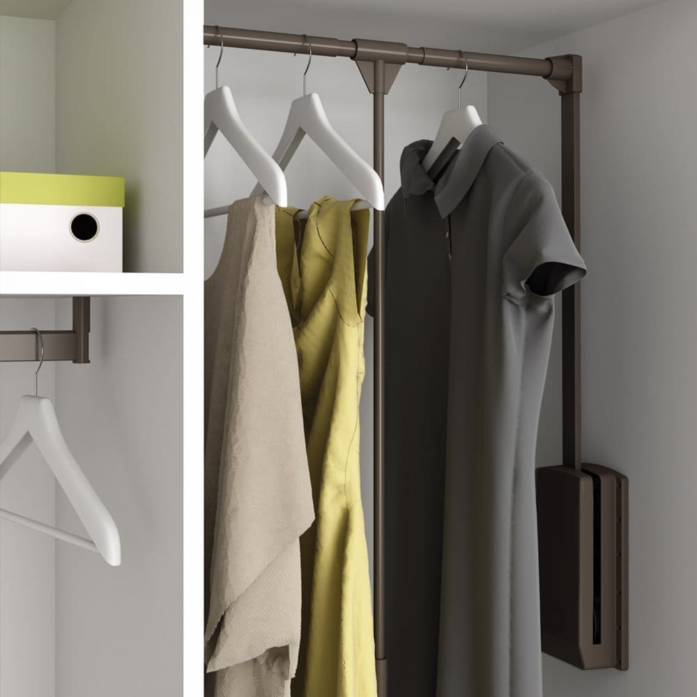 Pull Down Wardrobe Rail Lift -DC Sliding Wardrobes in Glasgow