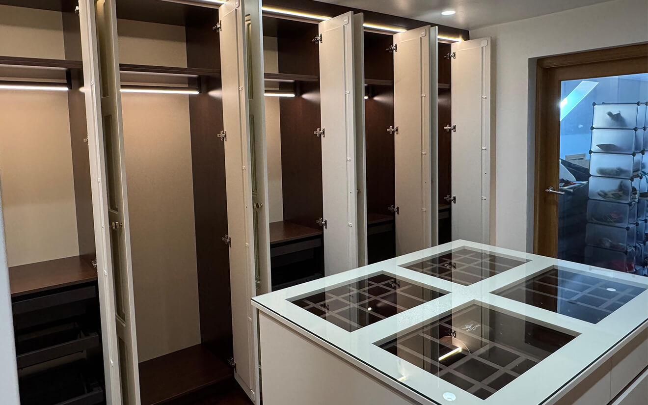 Dressing Rooms in Glasgow -DC Sliding Wardrobes