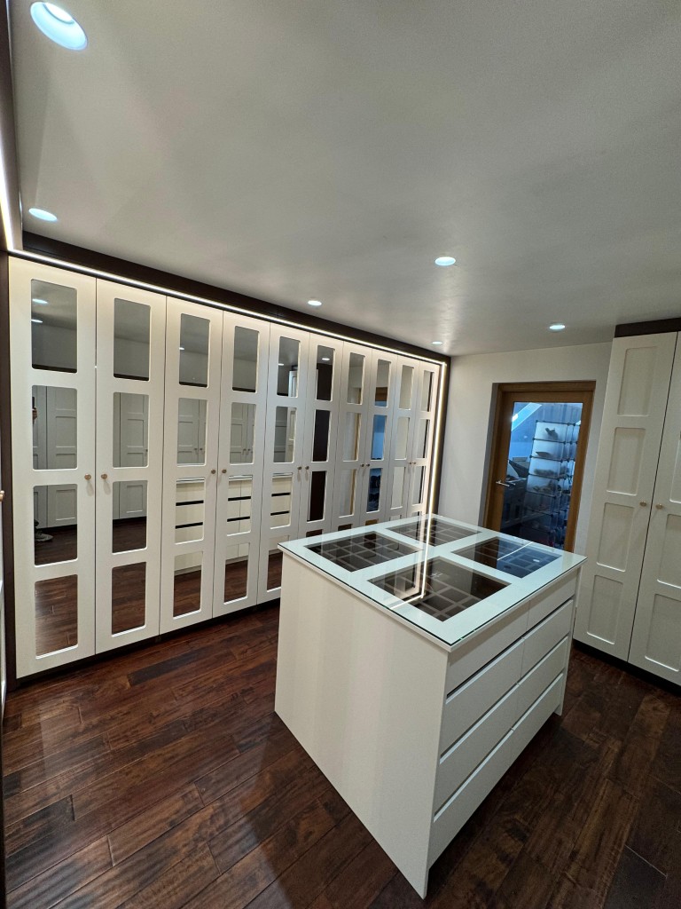 Bespoke Dressing Rooms in Glasgow -DC Sliding Wardrobes